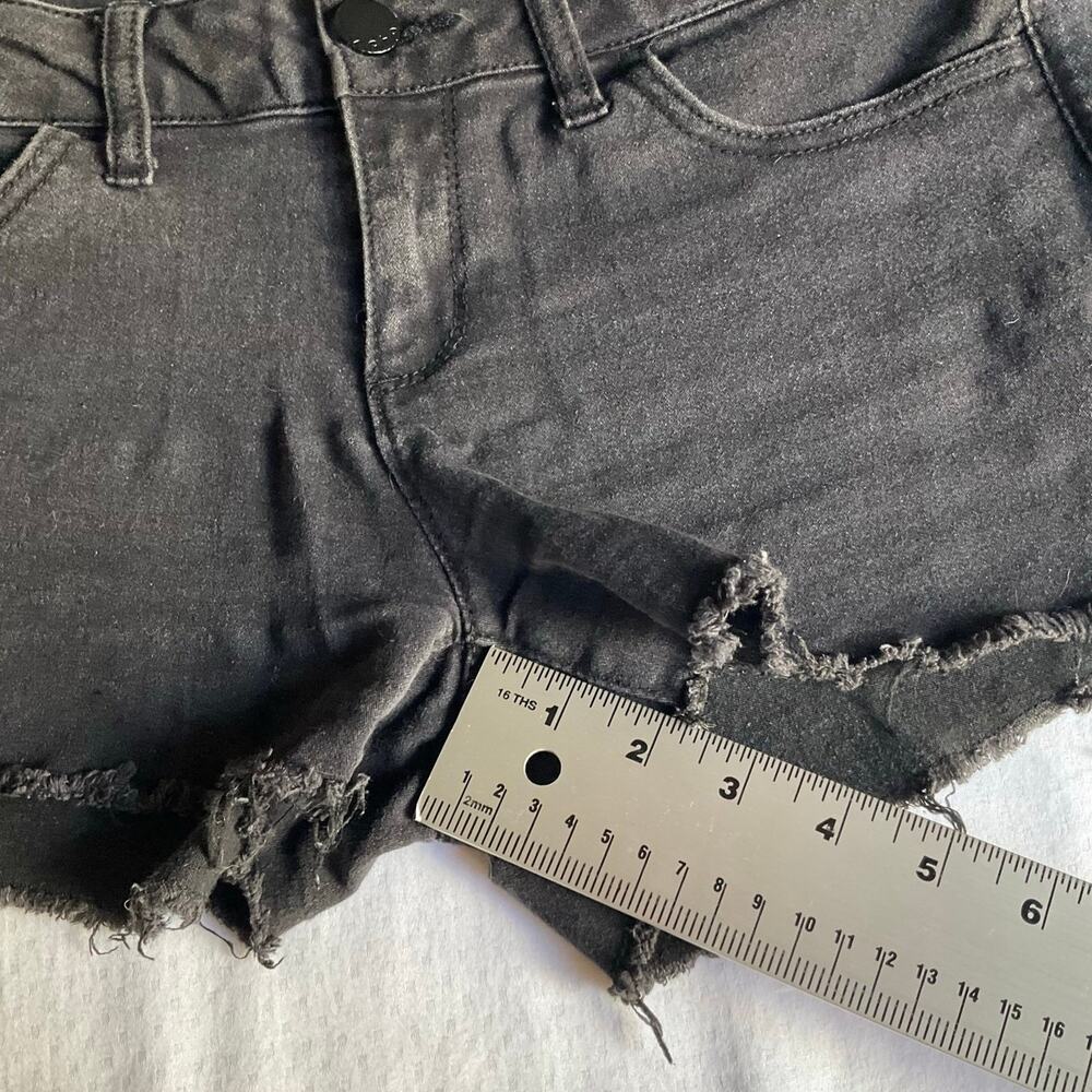 No Boundaries Women Summer Jeans Shorts Denim size 30, Black - Picture 4 of 9